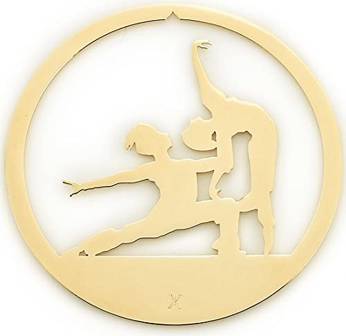 Arabian Dancer Nutcracker Ballet Ornament, 24K Gold Plate