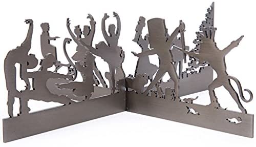 Christmas Nutcracker Suite Ballet Centerpiece for Tabletop, Oiled Bronze